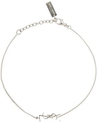 (W) 생로랑 오리지널 우아한 실버 브라스 팔찌. 635533-Y1500-8126 Buy (W) 생로랑 오리지널 우아한 실버 브라스 팔찌. 635533-Y1500-8126