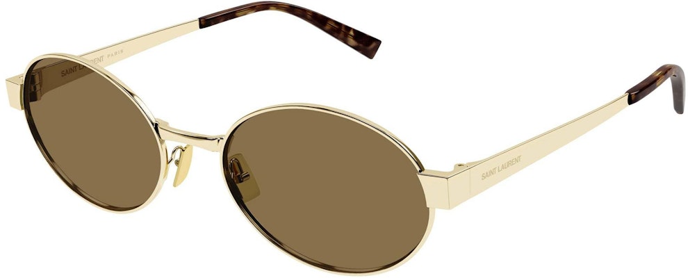 (W) SAINT LAURENT 橢圓Logo金色太陽眼鏡 女款 26225869 Order (W) SAINT LAURENT 橢圓Logo金色太陽眼鏡 女款 26225869