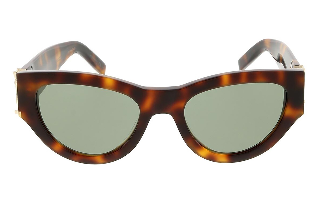 (Women) SAINT LAURENT Oval Sunglasses Slim Face Design Elegant Style SLM94-003 圖 3