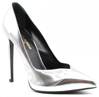 (Women) Saint Laurent Paris 105 'Metallic Silver' 448091GS1008105 Lookbook (Women) Saint Laurent Paris 105 'Metallic Silver' 448091GS1008105