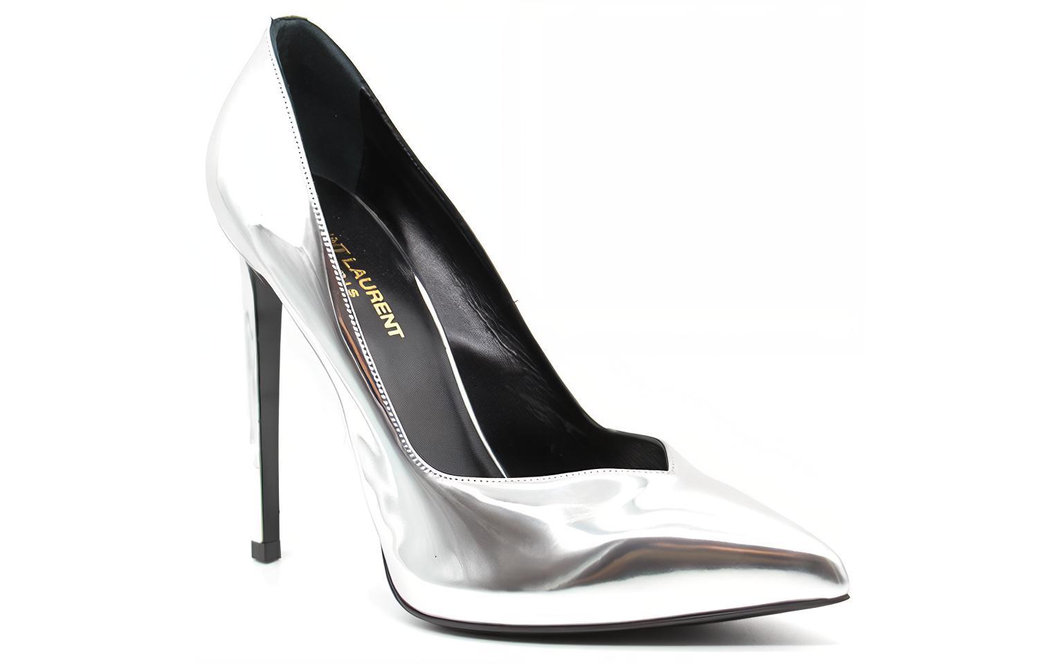 Lookbook (W) Saint Laurent Paris 105 ''Argento Metallizzato'' 448091GS1008105