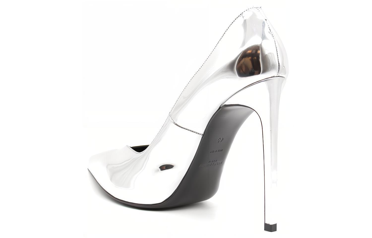 Shop (W) Saint Laurent Paris 105 ''Argento Metallizzato'' 448091GS1008105