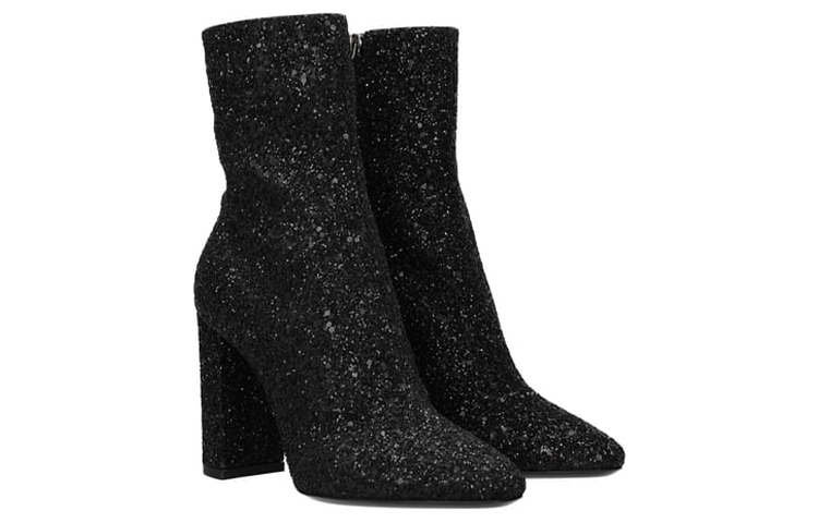 Lookbook (W) Saint Laurent Paris ''Zwarte Kalfsleren Enkelboot'' 5392109TT001249