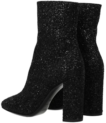 (W) Saint Laurent Paris ''Zwarte Kalfsleren Enkelboot'' 5392109TT001249 Shop (W) Saint Laurent Paris ''Zwarte Kalfsleren Enkelboot'' 5392109TT001249