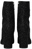 Details for (W) Saint Laurent Paris 'Bota Negra de Tobillo en Cuero de Ternero' 5392109TT001249