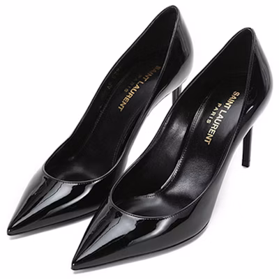 (Women) Saint Laurent Paris Pump 'Black Patent' 5297310NP001000 Lookbook (Women) Saint Laurent Paris Pump 'Black Patent' 5297310NP001000