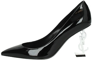 (Women) Saint Laurent Patent Leather Heels 'Black Stiletto' 484160D6CNN1000 (Women) Saint Laurent Patent Leather Heels 'Black Stiletto' 484160D6CNN1000