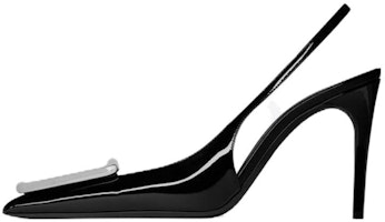 (Women) Saint Laurent Patent Leather High Heels 9.5cm 'Black Comfort Fashion' 7560621TVNN1000 (Women) Saint Laurent Patent Leather High Heels 9.5cm 'Black Comfort Fashion' 7560621TVNN1000
