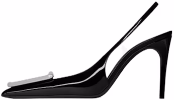 (Women) Saint Laurent Patent Leather High Heels 9.5cm 'Black Comfort Fashion' 7560621TVNN1000 (Women) Saint Laurent Patent Leather High Heels 9.5cm 'Black Comfort Fashion' 7560621TVNN1000