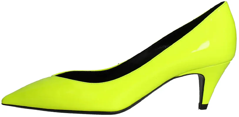 (W) Tacones Altos Saint Laurent de Charol 'Amarillo Fluorescente' 5865441F0007204 Buy (W) Tacones Altos Saint Laurent de Charol 'Amarillo Fluorescente' 5865441F0007204