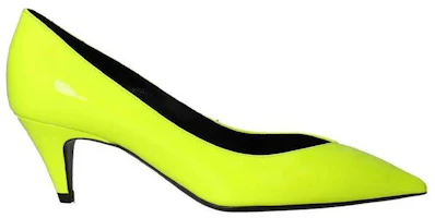 Order (W) Tacones Altos Saint Laurent de Charol 'Amarillo Fluorescente' 5865441F0007204