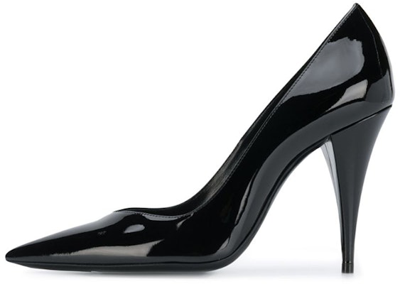(Women) Saint Laurent Patent Leather Pointed-Toe High Heels 'Black' 5785990NP001000 Buy (Women) Saint Laurent Patent Leather Pointed-Toe High Heels 'Black' 5785990NP001000