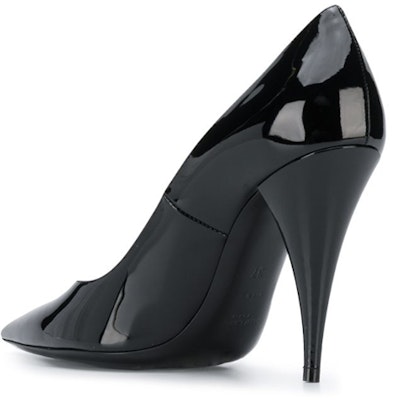 (W) Saint Laurent Tacones Altos de Charol Negro con Punta Afilada 5785990NP001000 Lookbook (W) Saint Laurent Tacones Altos de Charol Negro con Punta Afilada 5785990NP001000