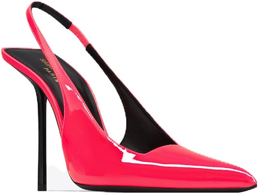 (Women) Saint Laurent Patent Leather Pointed-Toe Slip-On Stiletto 'Pink' 731520AABNG6603 Order (Women) Saint Laurent Patent Leather Pointed-Toe Slip-On Stiletto 'Pink' 731520AABNG6603