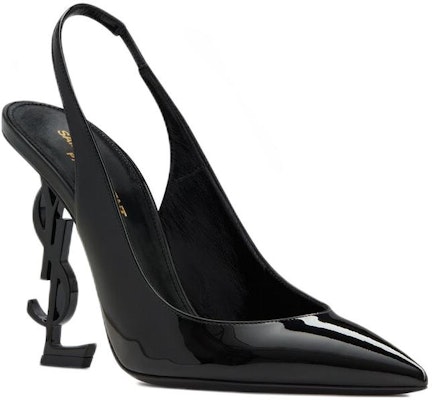 (Women) Saint Laurent Patent Leather Pointed Toe Stiletto High Heels 'Black' 6301070NPVV1000 Lookbook (Women) Saint Laurent Patent Leather Pointed Toe Stiletto High Heels 'Black' 6301070NPVV1000
