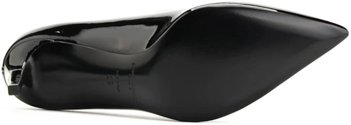 (W) Saint Laurent Tacones Altos de Punta en Charol 'Negro' 375368B8I001000 Shop (W) Saint Laurent Tacones Altos de Punta en Charol 'Negro' 375368B8I001000