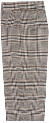 (W) SAINT LAURENT Seluar Pendek Berbasikal Plaid Wool Beige Koleksi FW21 661317Y3D122577 Lookbook (W) SAINT LAURENT Seluar Pendek Berbasikal Plaid Wool Beige Koleksi FW21 661317Y3D122577