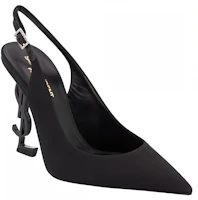 Lookbook (Women) Saint Laurent Pointed Toe Buckle 'Alien Heel' High Heels 'Black' 762942AACSM1000