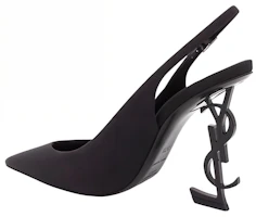Shop (Women) Saint Laurent Pointed Toe Buckle 'Alien Heel' High Heels 'Black' 762942AACSM1000
