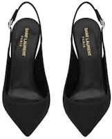 Purchase (Women) Saint Laurent Pointed Toe Buckle 'Alien Heel' High Heels 'Black' 762942AACSM1000