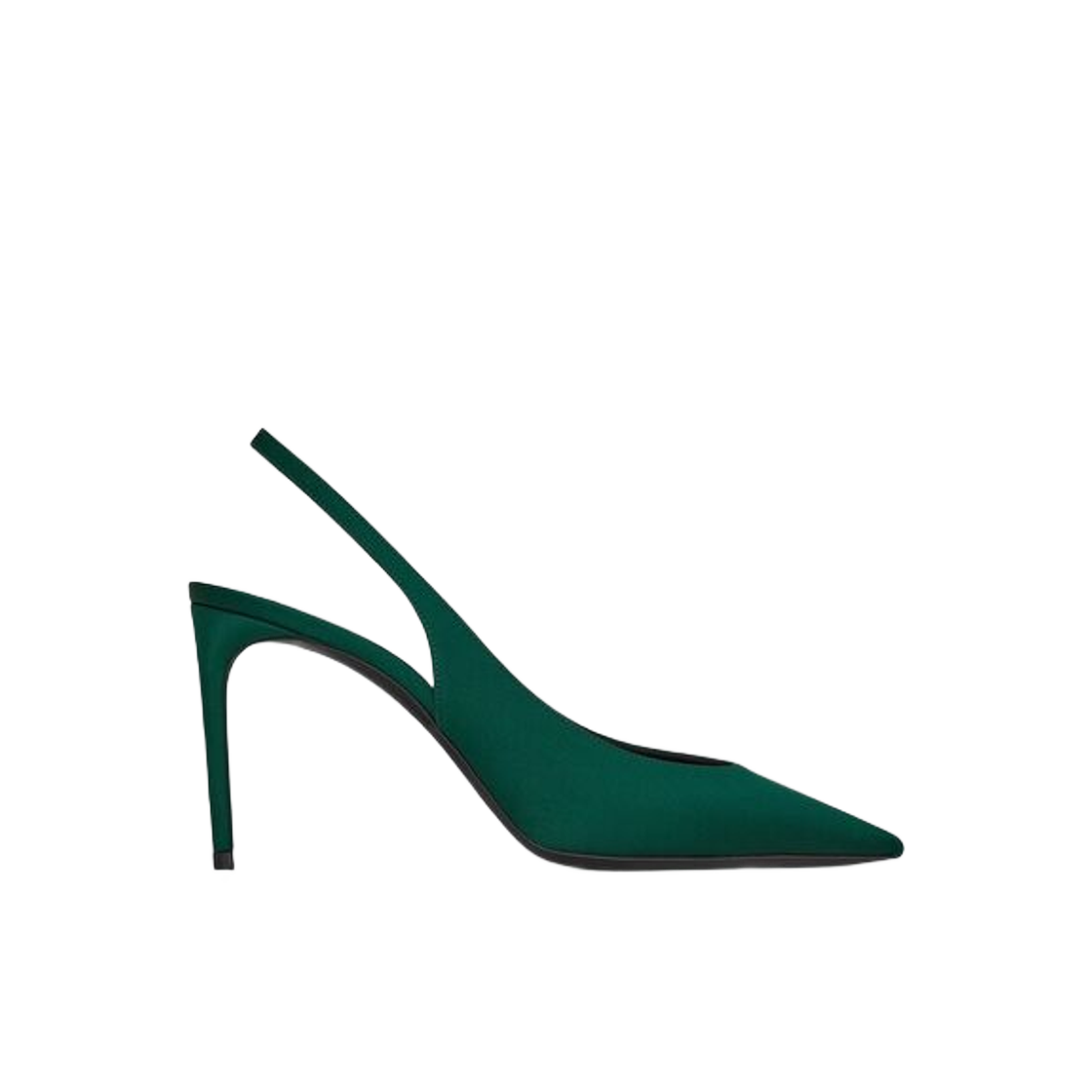 (Women) Saint Laurent Pointed Toe Stiletto 'Green' 7468711UU003020