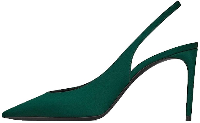 (Women) Saint Laurent Pointed Toe Stiletto 'Green' 7468711UU003020 Buy (Women) Saint Laurent Pointed Toe Stiletto 'Green' 7468711UU003020