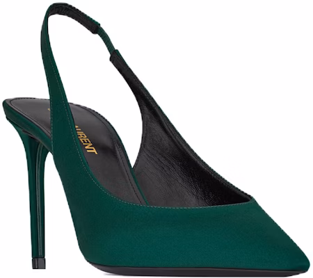 (Women) Saint Laurent Pointed Toe Stiletto 'Green' 7468711UU003020 Order (Women) Saint Laurent Pointed Toe Stiletto 'Green' 7468711UU003020