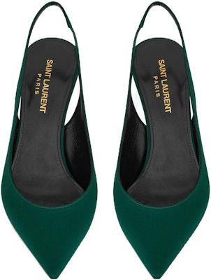 (Women) Saint Laurent Pointed Toe Stiletto 'Green' 7468711UU003020 Lookbook (Women) Saint Laurent Pointed Toe Stiletto 'Green' 7468711UU003020