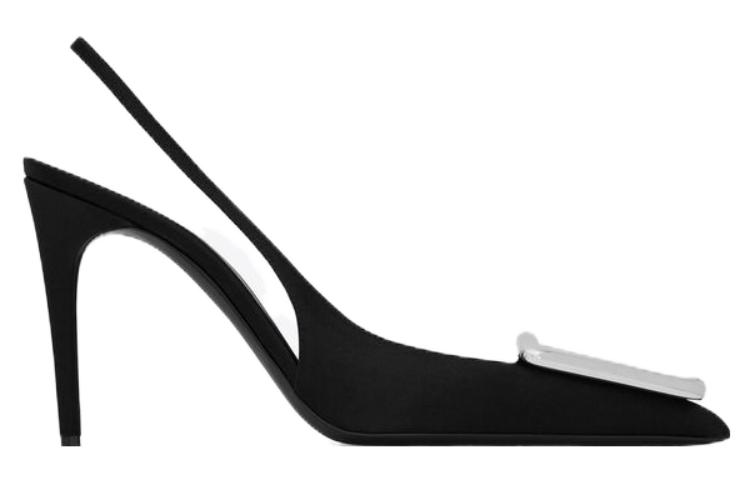 Order (W) 圣罗兰尖头细高跟鞋 9.5cm '黑色' 756061F14NN1000