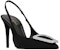 (W) Saint Laurent Tumit Tinggi Runcing 9.5cm 'Hitam' 756061F14NN1000