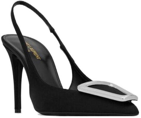 (W) Saint Laurent Tacones Altos de Aguja Punta Fina 9.5cm 'Negro' 756061F14NN1000 Lookbook (W) Saint Laurent Tacones Altos de Aguja Punta Fina 9.5cm 'Negro' 756061F14NN1000