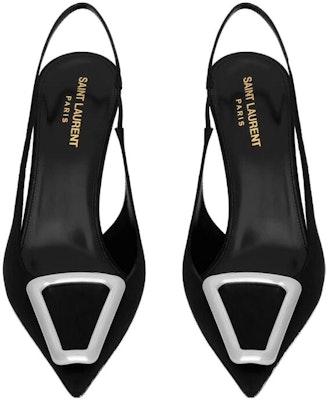 (W) Saint Laurent Tacones Altos de Aguja Punta Fina 9.5cm 'Negro' 756061F14NN1000 Shop (W) Saint Laurent Tacones Altos de Aguja Punta Fina 9.5cm 'Negro' 756061F14NN1000