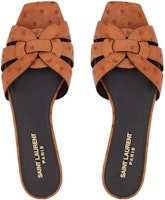 (Women) Saint Laurent Polka Dot Leather Sandal 'Brown' 572761AAARK2204 (Women) Saint Laurent Polka Dot Leather Sandal 'Brown' 572761AAARK2204