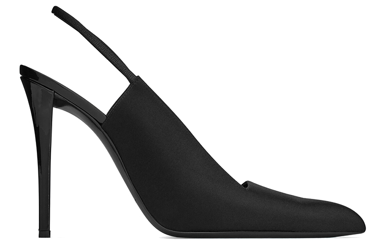(W) Saint Laurent Raven High Heels 'Black Sheer' 圖 2