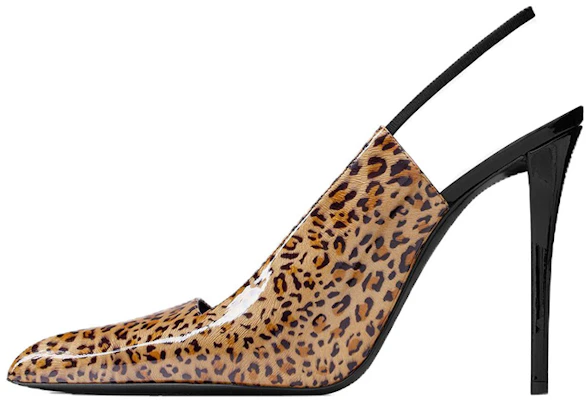 (W) Saint Laurent Heels Hak Tinggi Cetak Macan Tutul 757009AACG72052 Buy (W) Saint Laurent Heels Hak Tinggi Cetak Macan Tutul 757009AACG72052