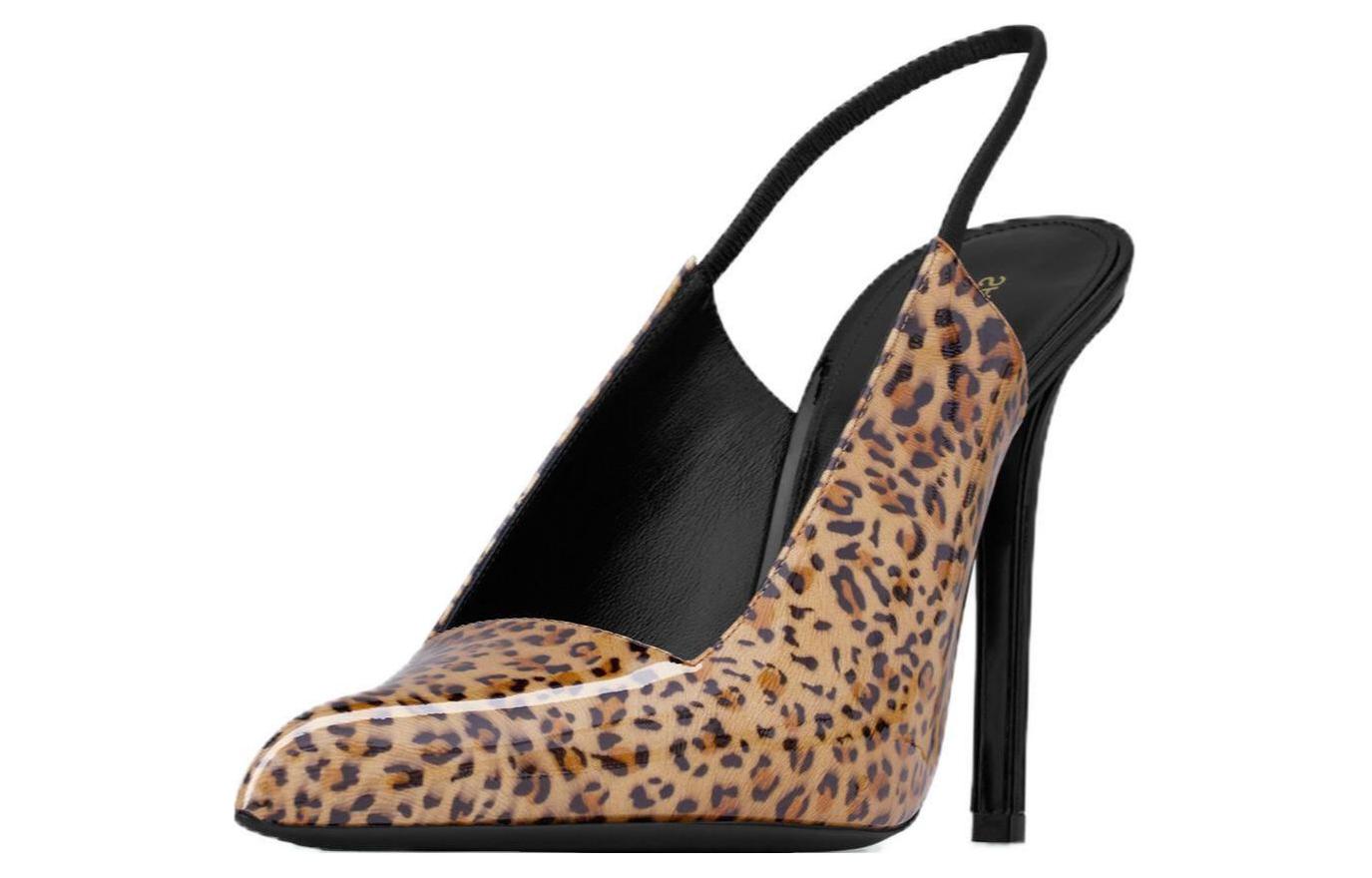 (W) Saint Laurent Raven High Heels 'Leopard Print' 圖 3