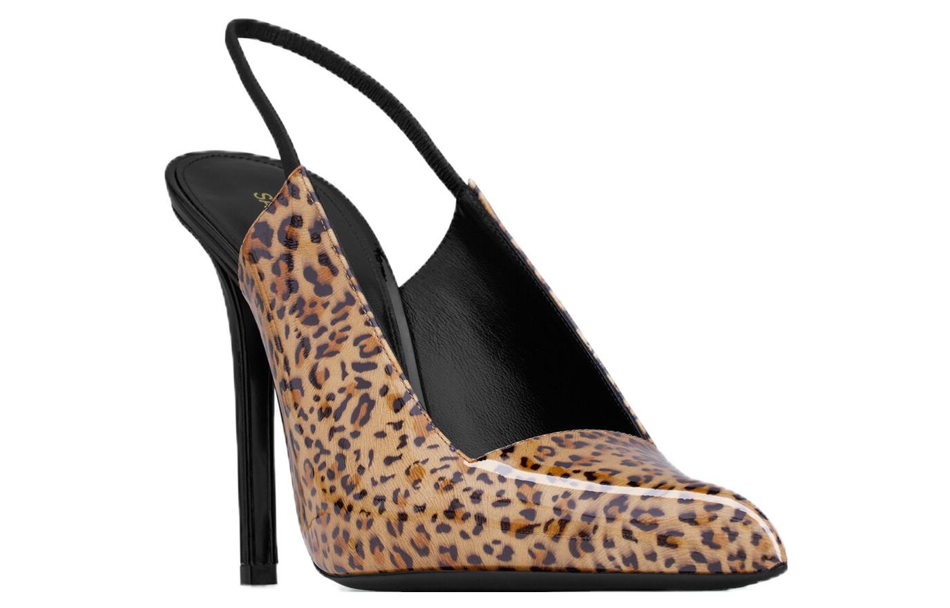 Shop (W) Saint Laurent Tacones Altos 'Estampado de Leopardo' 757009AACG72052