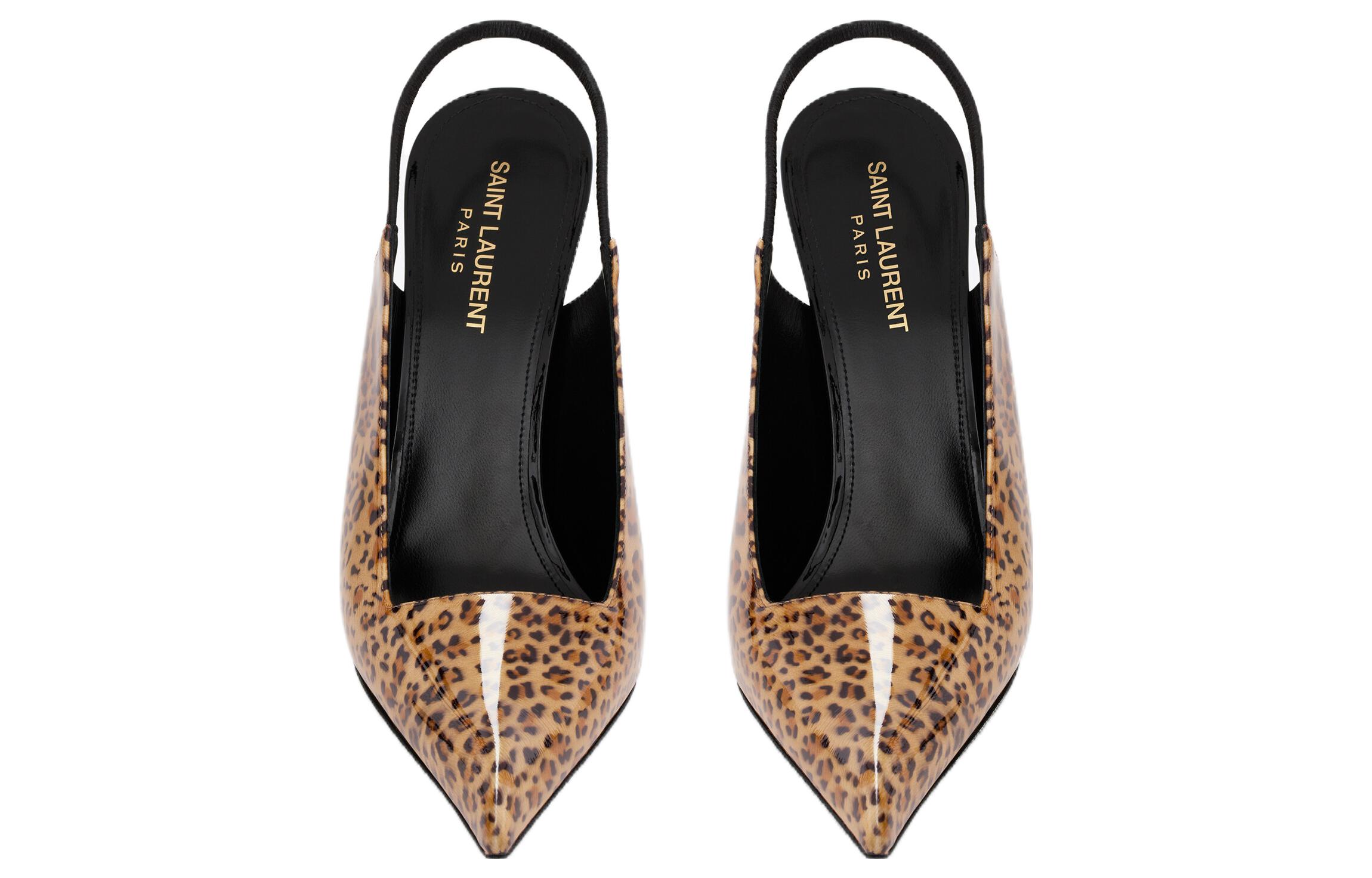 (W) Saint Laurent Raven High Heels 'Leopard Print' 圖 5