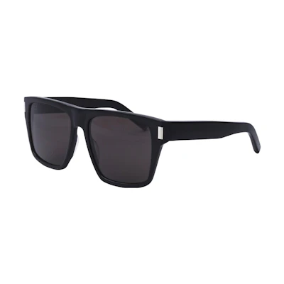 (Women) Saint Laurent Rectangle Sunglasses Women Black SL424-001