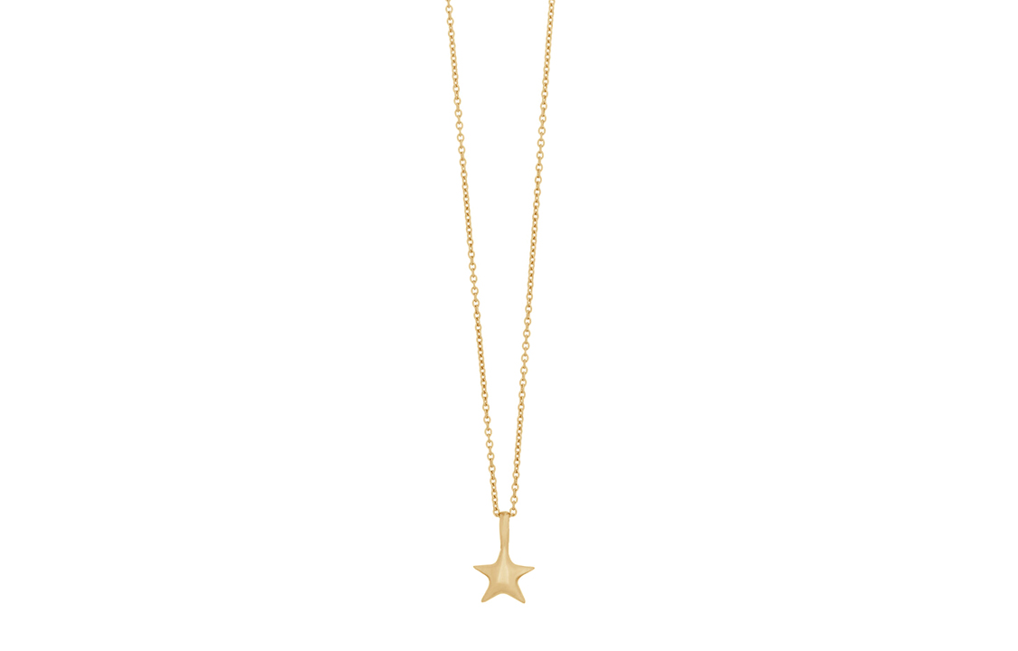 Order (Women) SAINT LAURENT Saint Laurent Logo Star 18K Gold Necklace Ladies Gold. 761538Y80158030
