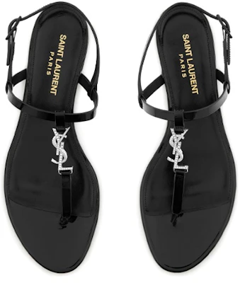 (Women) Saint Laurent Sandal 'Black' 7164111TVNN1000 Lookbook (Women) Saint Laurent Sandal 'Black' 7164111TVNN1000