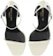 Order (Women) Saint Laurent Sandal 'Black Heel Patent White' 5576620NPVV1607