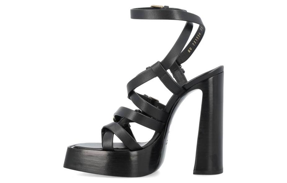 (Women) Saint Laurent Sandal 'Leather Comfort Black' 731334DWE001000