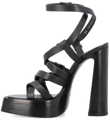 (Women) Saint Laurent Sandal 'Leather Comfort Black' 731334DWE001000 Buy (Women) Saint Laurent Sandal 'Leather Comfort Black' 731334DWE001000