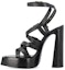 Buy (W) Saint Laurent Sandal 'Kulit Keselesaan Hitam' 731334DWE001000