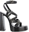 Order (W) Saint Laurent Sandal 'Kulit Keselesaan Hitam' 731334DWE001000