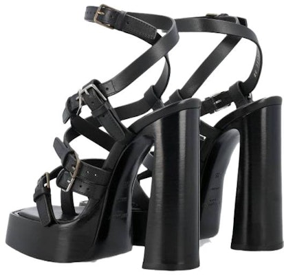 (Women) Saint Laurent Sandal 'Leather Comfort Black' 731334DWE001000 Shop (Women) Saint Laurent Sandal 'Leather Comfort Black' 731334DWE001000