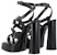 (W) Saint Laurent Sandal 'Kulit Keselesaan Hitam' 731334DWE001000