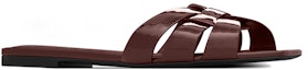 Order (Women) Saint Laurent Sandal 'Patent Leather Burgundy' 572737B8I006031