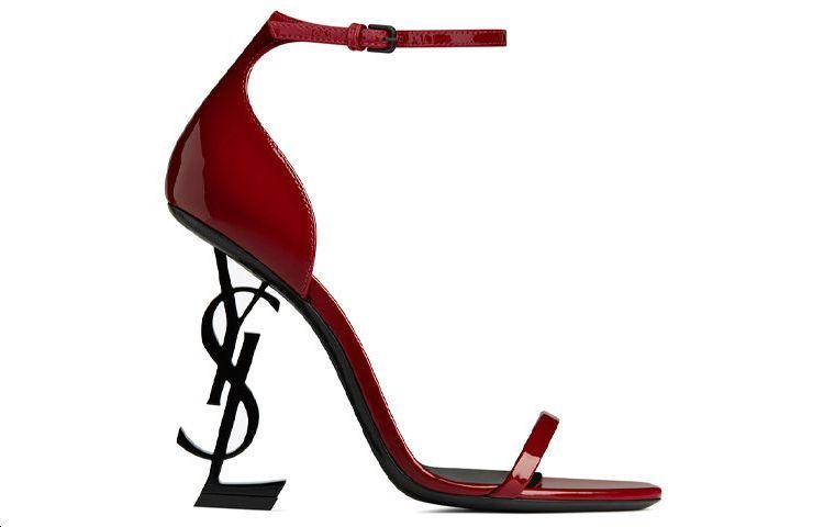 Order (W) 圣罗兰凉鞋'黑色漆皮红跟' 5576621TVVV6750